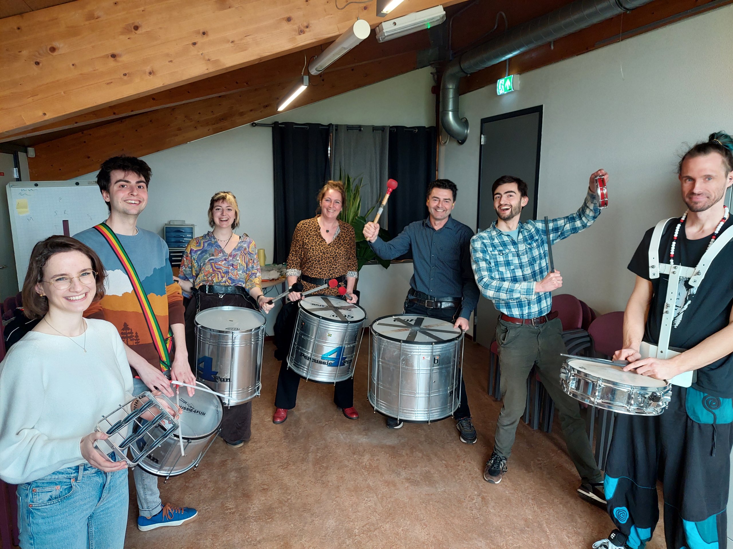 Muzikale percussie evenementen"